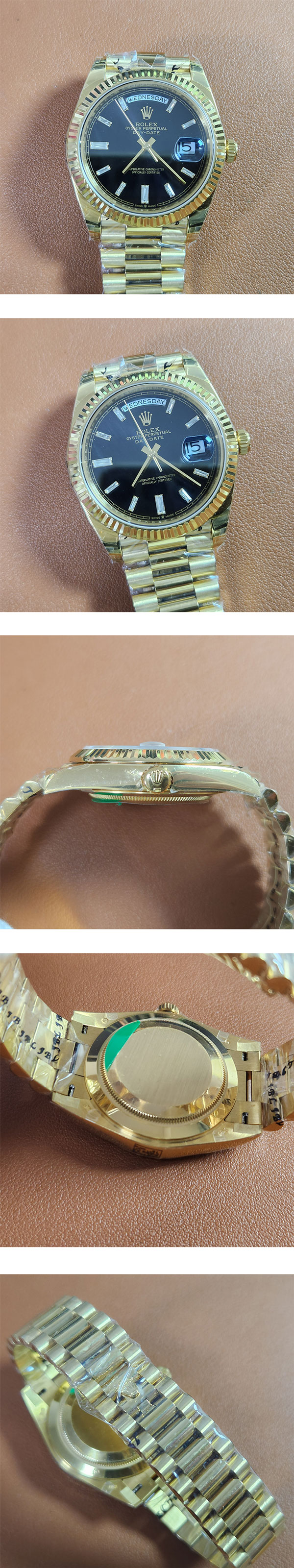 【XT製  ロレックスコピー】 デイデイトM228238-0004 ブラック 41mm 洗練された存在感